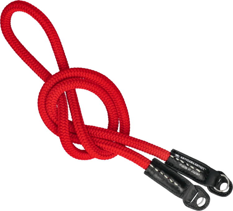 Artisan & Artist | ACAM-306A | Silk Camera Strap, Red ARTISANARTIST