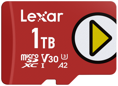 Karta pamięci Lexar microSDXC PLAY UHS-I/A2/U3 R205/W140 (V30) 1TB