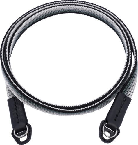 Artisan & Artist I ACAM-322A I Silk camera strap (Long), Black/Silver ARTISANARTIST