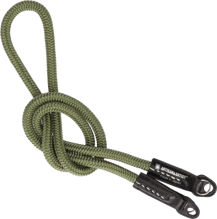 Artisan & Artist | ACAM-301A | Silk Camera Strap, Khaki ARTISANARTIST