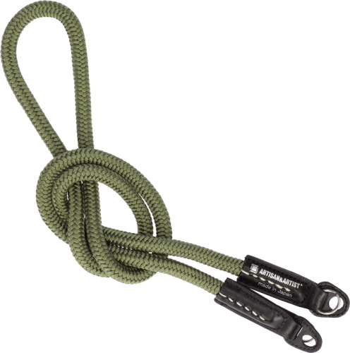 Artisan & Artist | ACAM-306A | Silk Camera Strap, Khaki ARTISANARTIST