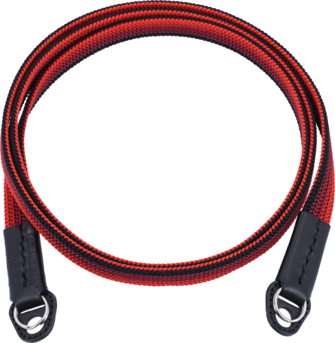Artisan & Artist I ACAM-322A I Silk camera strap (Long), Black/Red ARTISANARTIST