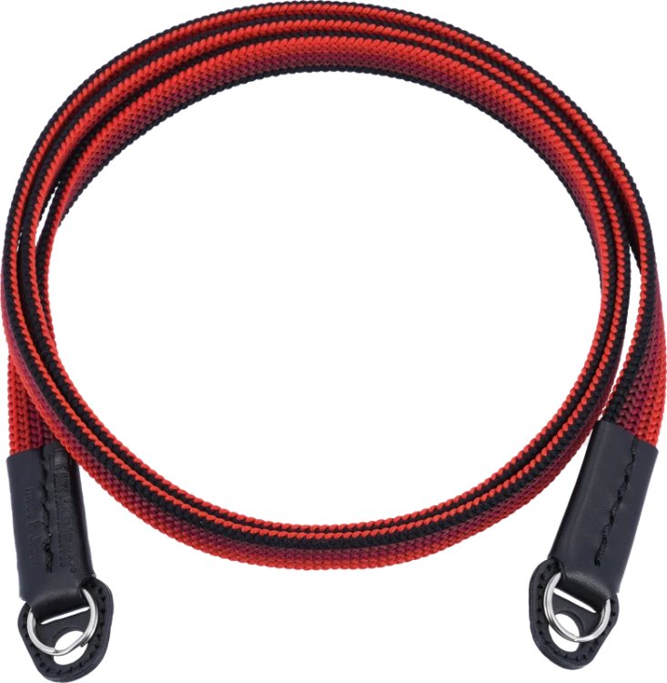 Artisan & Artist I ACAM-322A I Silk camera strap (Long), Black/Red ARTISANARTIST