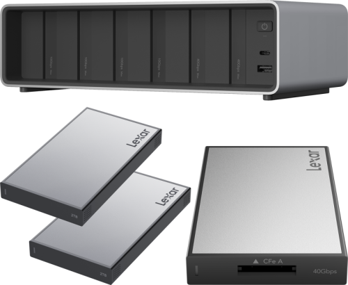 Karta pamięci Lexar Professional Workflow Pro with CFexpress Type A reader and 2x2TB SSD
