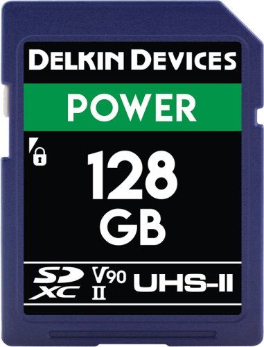Karta pamięci Delkin SDXC Power 2000X UHS-II U3 (V90) R300/W250 128GB