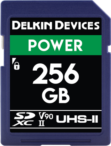 Karta pamięci Delkin SDXC Power 2000X UHS-II U3 (V90) R300/W250 256GB