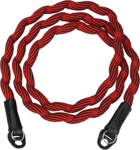 Artisan & Artist I ACAM-708 I Spiral Cord Strap (Long), Red/Black ARTISANARTIST