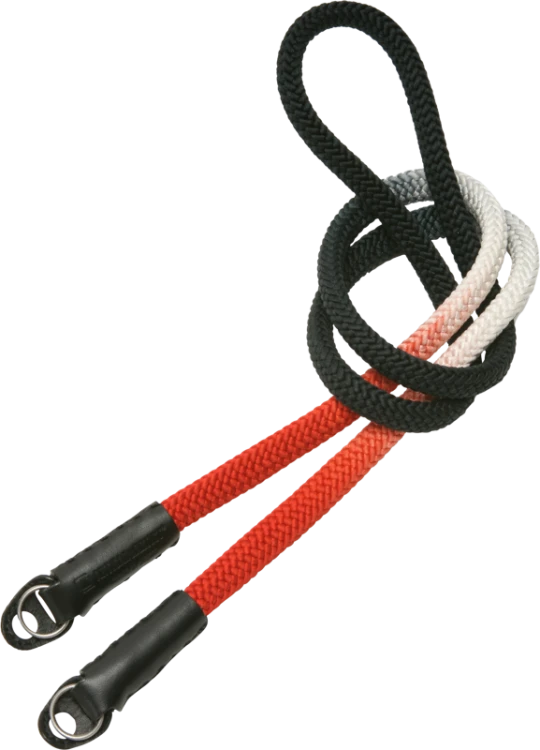 Artisan & Artist | ACAM-316G | Silk Camera Strap | Gradation, Black/Red ARTISANARTIST