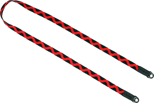 Artisan & Artist | ACAM-317 | Silk Camera Strap w/ Traditional Japanese Pattern, BLK/Red ARTISANARTIST