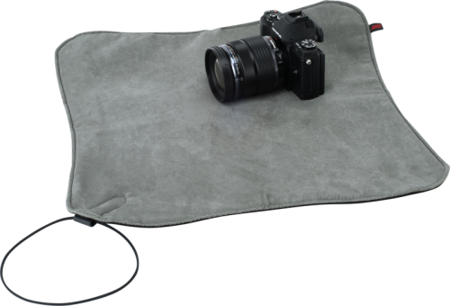 Artisan & Artist | ACAM-80 | Camera Wrap Professional Use Multifunctional Cloth, Black/Grey ARTISANARTIST