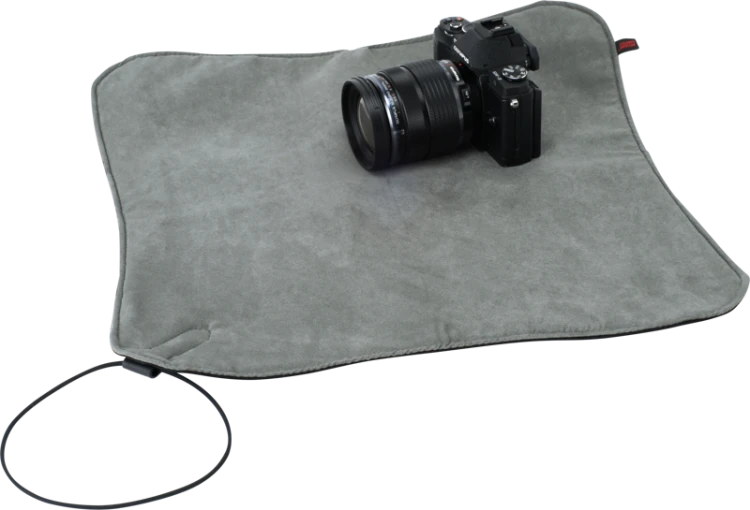 Artisan & Artist | ACAM-80 | Camera Wrap Professional Use Multifunctional Cloth, Black/Grey ARTISANARTIST