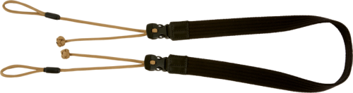 Artisan & Artist | ACAM-P25 | Wide Length Parachute Cord Strap w/adjustable lengths (d-ring) Tan ARTISANARTIST