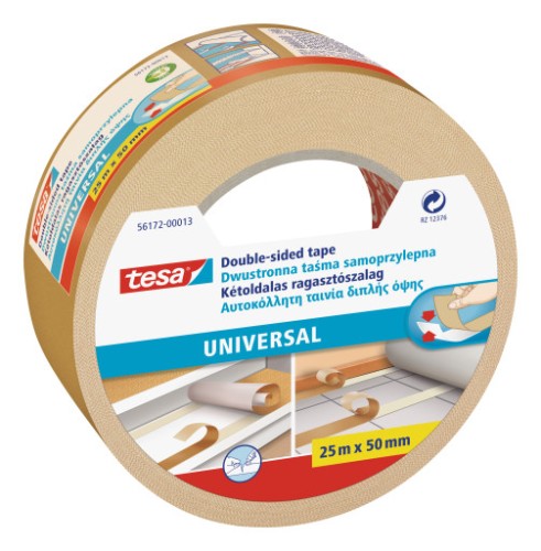 Taśma uniwersalna tesa dwustronna 25MX50 mm