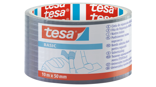 Taśma naprawcza tesa basic 10M x 50 mm srebrna