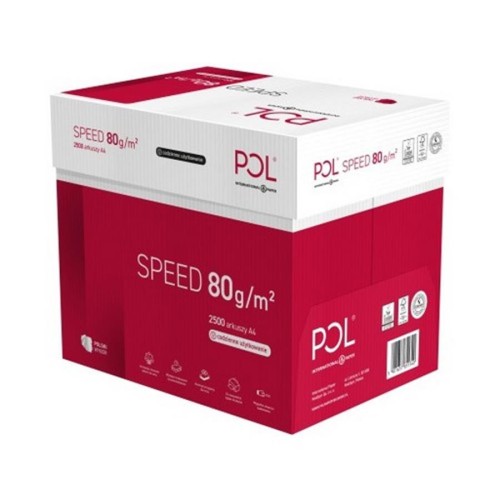 Papier biurowy Polspeed A4 - Karton 5x ryza (2500 arkuszy)