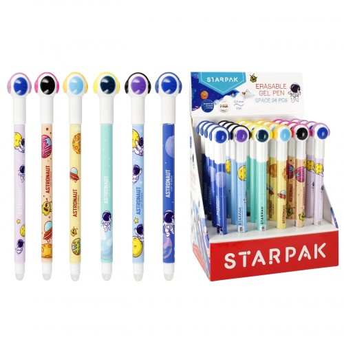 Długopis ścieralny zamykany 0.5 Space display A 24 STARPAK 507197