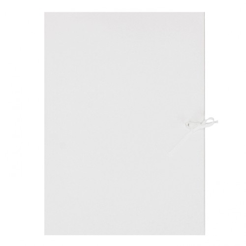 Teczka wiązana papierowa A4 biała 300g A 25 STARPAK 360993