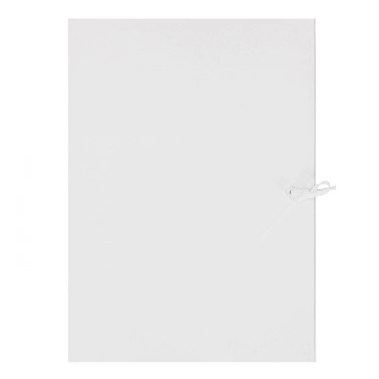 Teczka wiązana papierowa A4 biała 300g A 25 STARPAK 360993