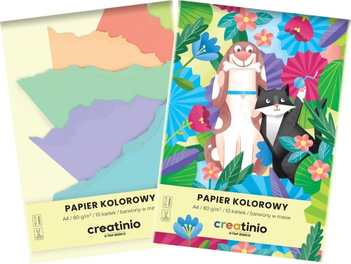 Papier kolorowy A4/10k Creatino A 20 HAMELIN 400176684