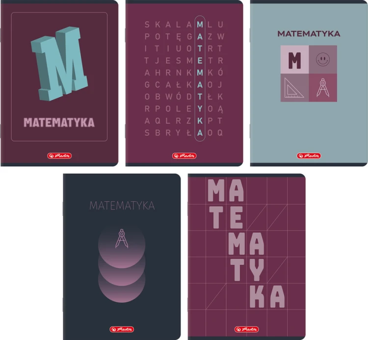 Zeszyt A5/60k kratka Matematyka mix5 wzorów A 10 HERLITZ 400206348