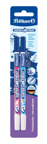Wymazywacz do piór Super Pirat 850B 2szt PELIKAN 300010804