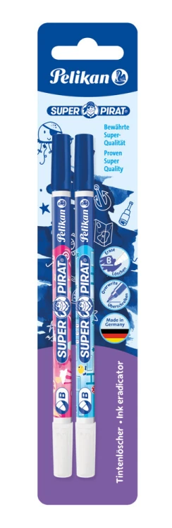 Wymazywacz do piór Super Pirat 850B 2szt PELIKAN 300010804