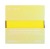 Notes samoprzylepny 75x75/100k transparent brokat żółty STARPAK 576532