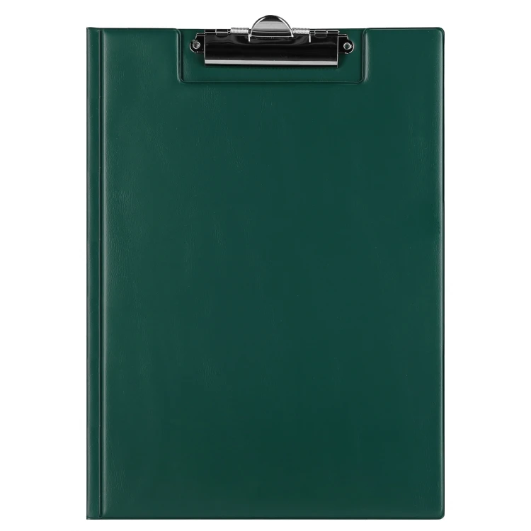 Clipboard A4 PVC zamykany zielony STARPAK 586527