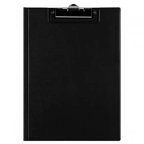 Clipboard A4 PVC zamykany czarny STARPAK 586418