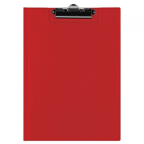 Clipboard A4 PVC zamykany czerwony STARPAK 586524