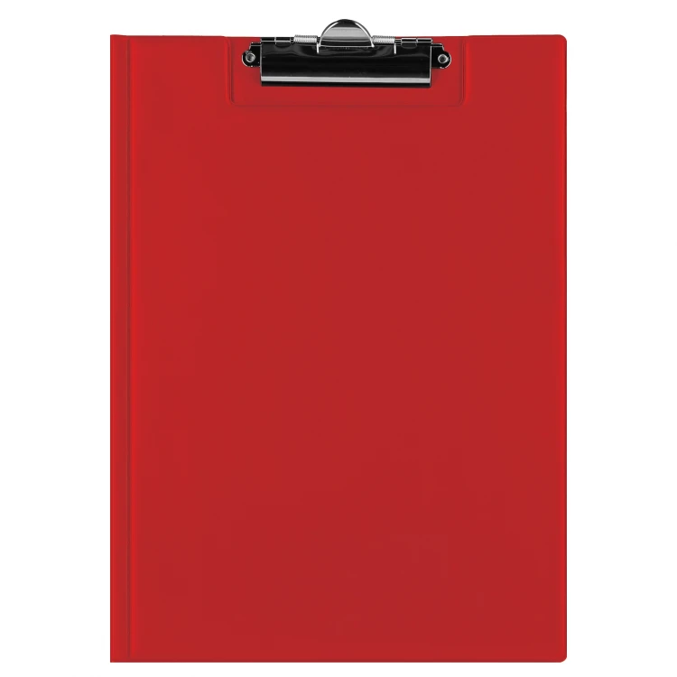 Clipboard A4 PVC zamykany czerwony STARPAK 586524