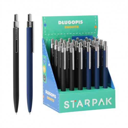 Długopis automatyczny metalowy 0,7 Smooth display A 24 STARPAK 541196