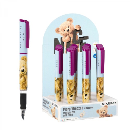 Pióro wieczne Miś display A 10 STARPAK 583514