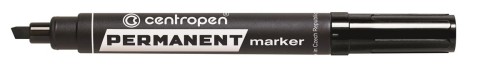 Marker permanentny ścięty czarny A 10 CENTROPEN 8576