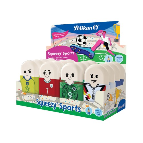 Gumka do mazania Squeezy sports A 16 PELIKAN 400208878