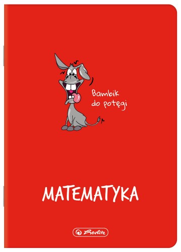 Zeszyt A5/60k kratka Matematyka oprawa PP A 5 HERLITZ 400197975