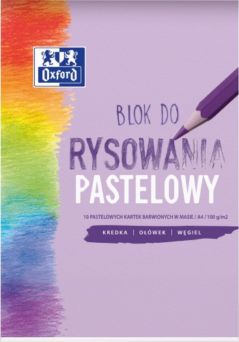 Blok rysunkowy A4/10k kolorowy Oxford A 20 HAMELIN 400166081