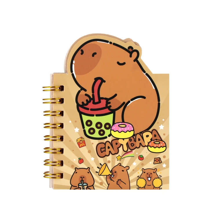 Notes na spirali A7/50k Kapibara STARPAK 562601