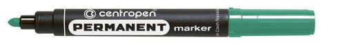 Marker permanentny okrągły zielony A 10 CENTROPEN 8566