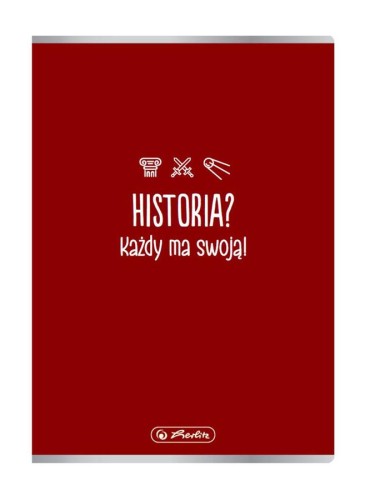 Zeszyt A5/60k kratka Historia A 10 HERLITZ 400197995