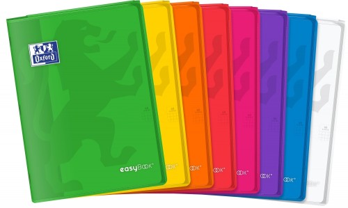 Zeszyt A4/60k kratka oprawa PP Easybook Oxford mix HAMELIN 400146695