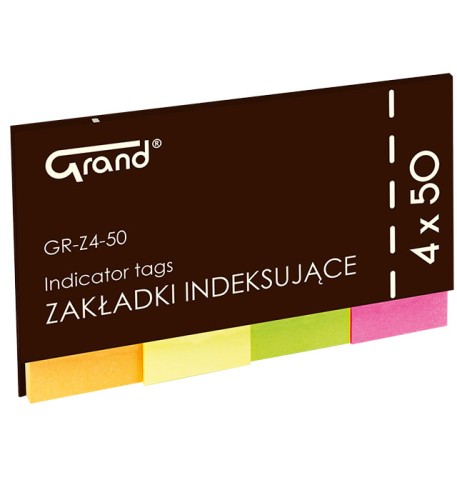Zakładki indeksujące Grand flagi GR-Z4-50