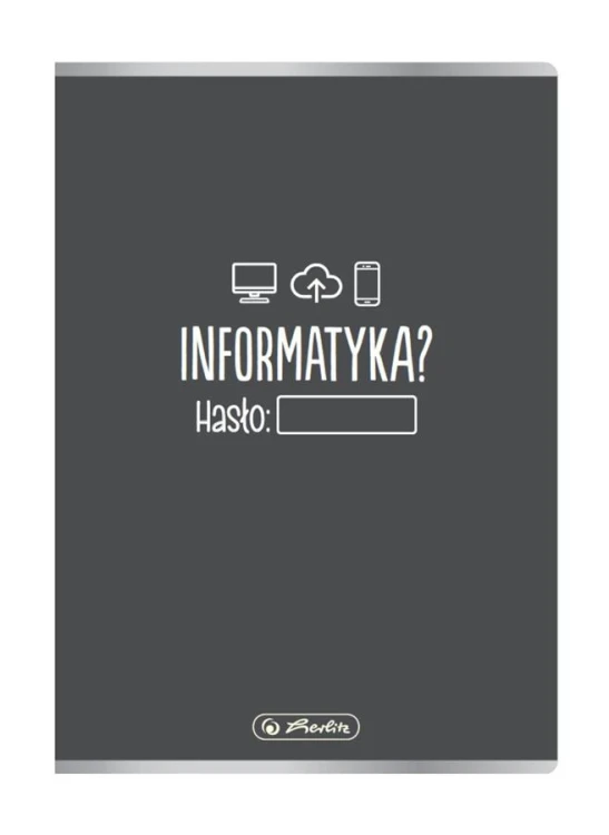 Zeszyt A5/60k kratka Informatyka A 10 HERLITZ 400198000