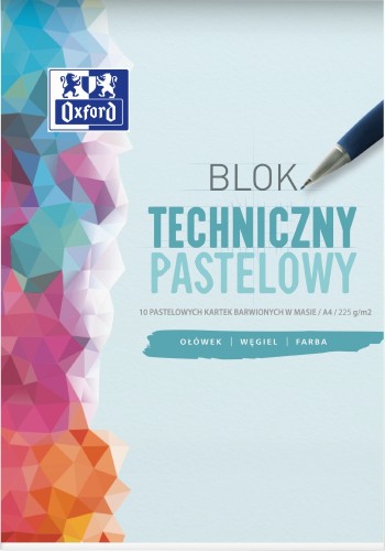 Blok techniczny A4/10k kolorowy Oxford A 20 HAMELIN 400166068