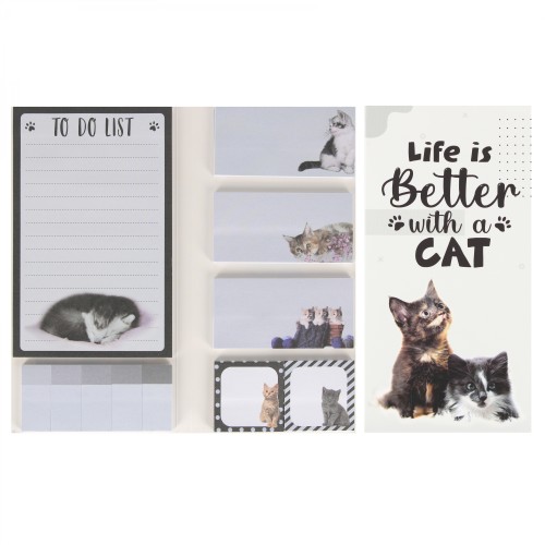 Zestaw notes z zakładkami Kitty STARPAK 563055