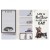 Zestaw notes z zakładkami Kitty STARPAK 563055