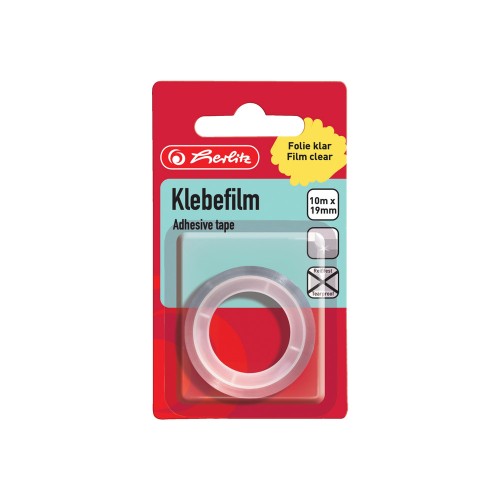 Taśma klejąca Herlitz 10MX19 mm przezroczysta 10410421