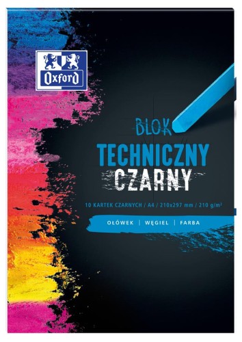 Blok techniczny A3/10k czarny Oxford A 10 HAMELIN 400093235
