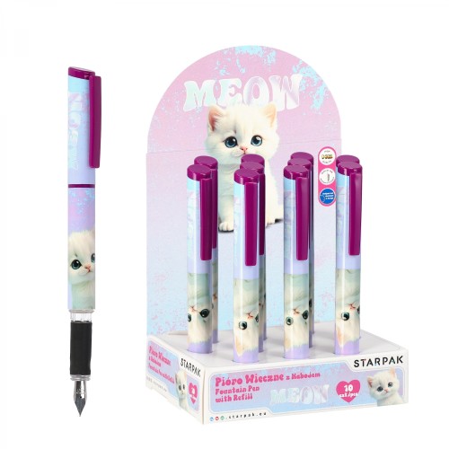 Pióro wieczne Kitty display A 10 STARPAK 583517
