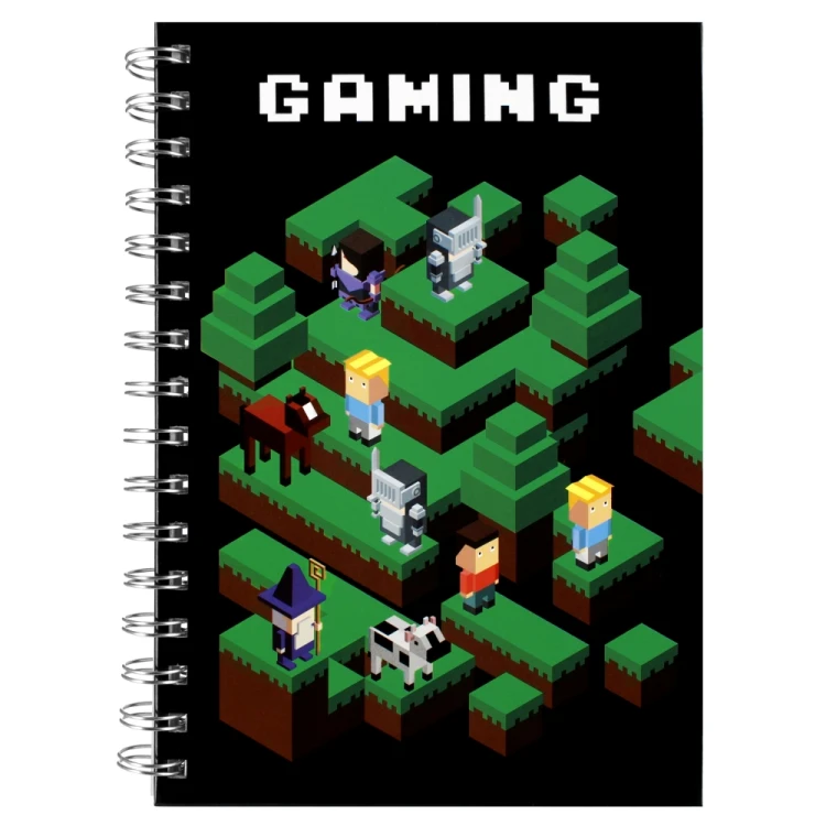 Kołonotes  A5 oprawa twarda Pixel Game STARPAK 507481